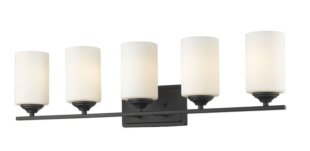 Z-Lite Bordeaux 435-5V-BRZ Bath Vanity Light 31 in. wide - Bronze