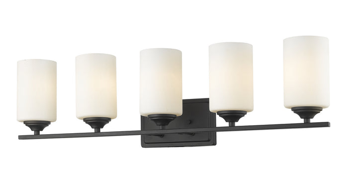 Z-Lite Bordeaux 435-5V-BRZ Bath Vanity Light 31 in. wide - Bronze
