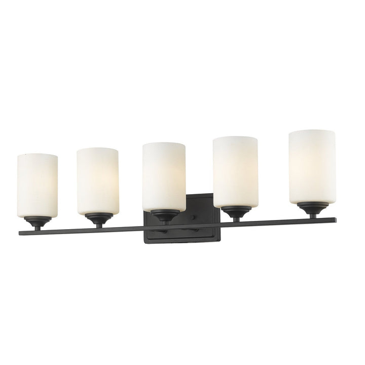 Z-Lite Bordeaux 435-5V-BRZ Bath Vanity Light 31 in. wide - Bronze