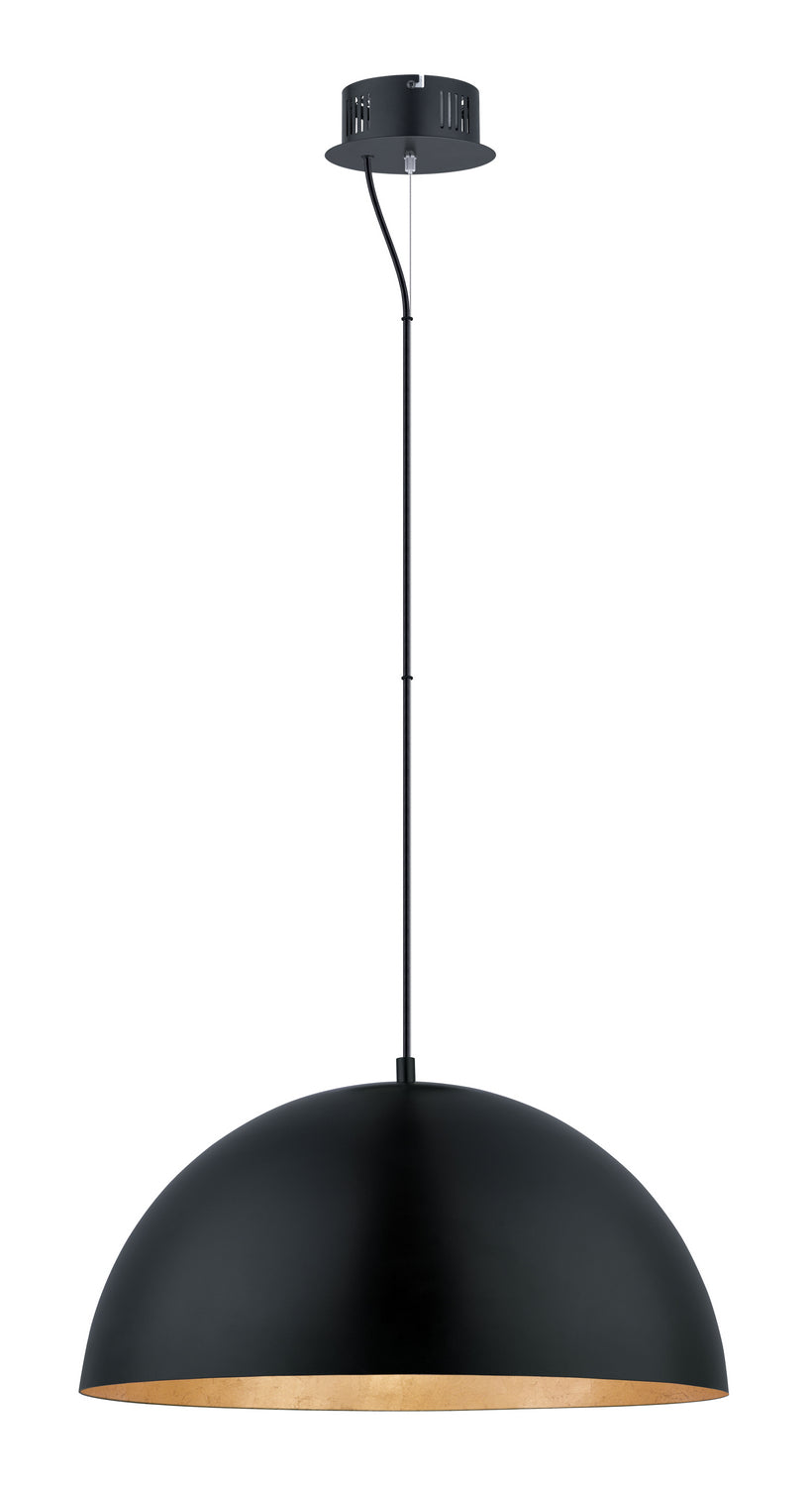 Eglo Gaetano 94228A Pendant Light - Black/Gold