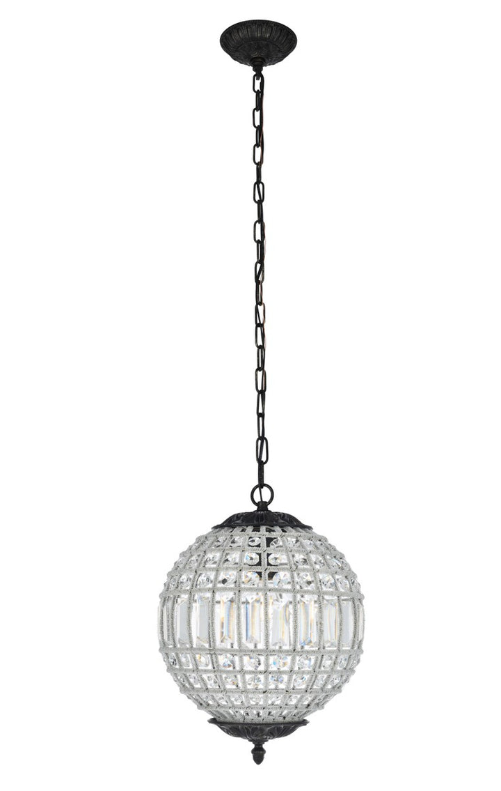 Elegant Olivia 1205D12DB/RC Pendant Light - Dark Bronze