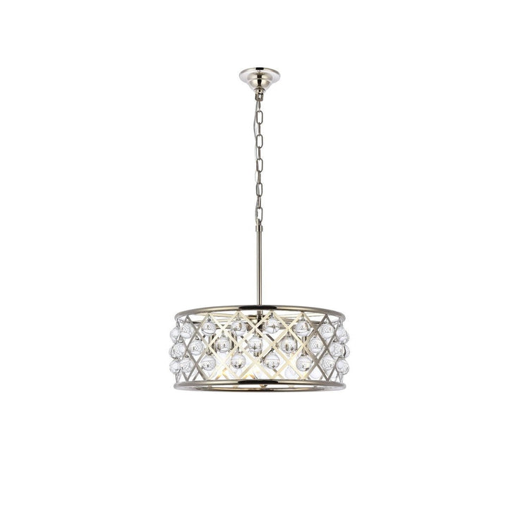 Elegant Madison 1213D20PN/RC Pendant Light - Polished Nickel