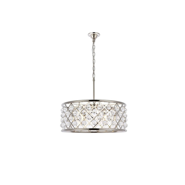 Elegant Madison 1213D25PN/RC Pendant Light - Polished Nickel