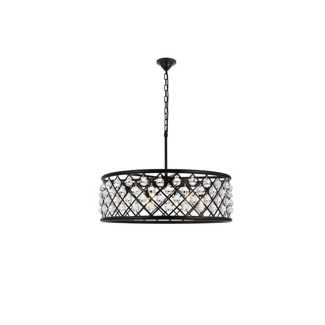 Elegant Madison 1213D32MB/RC Pendant Light - Matte Black