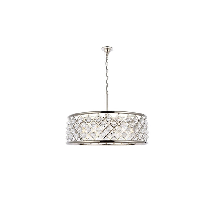 Elegant Madison 1213D32PN/RC Pendant Light - Polished Nickel