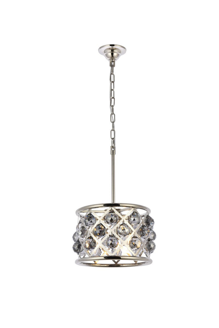 Elegant Madison 1214D12PN-SS/RC Pendant Light - Polished Nickel