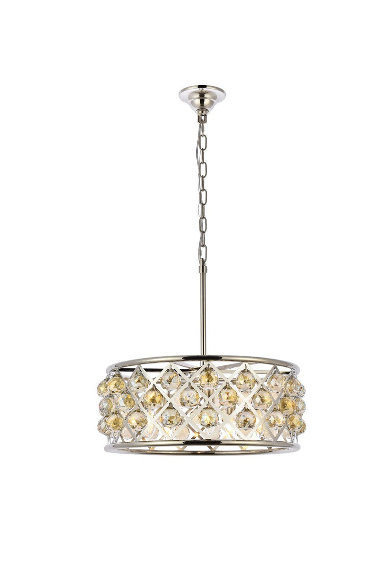 Elegant Madison 1214D20PN-GT/RC Pendant Light - Polished Nickel