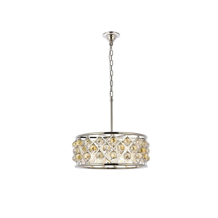 Elegant Madison 1214D20PN-GT/RC Pendant Light - Polished Nickel