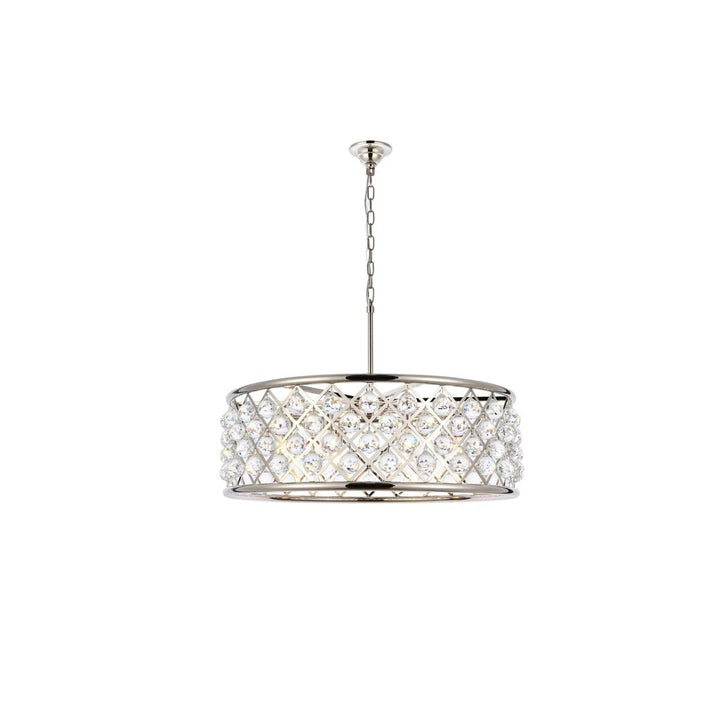 Elegant Madison 1214D32PN/RC Pendant Light - Polished Nickel