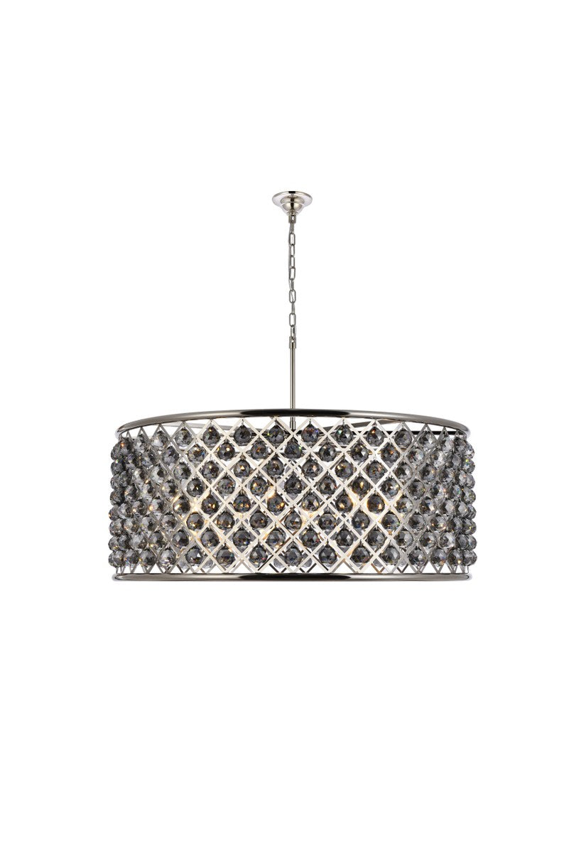 Elegant Madison 1214G43PN-SS/RC Pendant Light - Polished Nickel