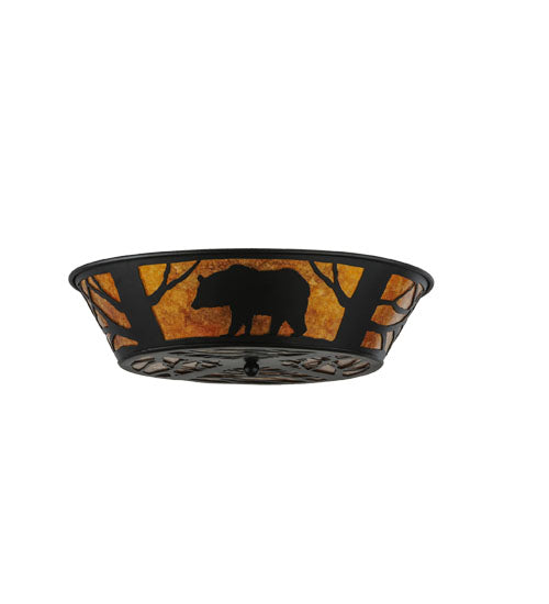 Meyda Tiffany Bear On The Loose 66209 Ceiling Light - Antique Copper