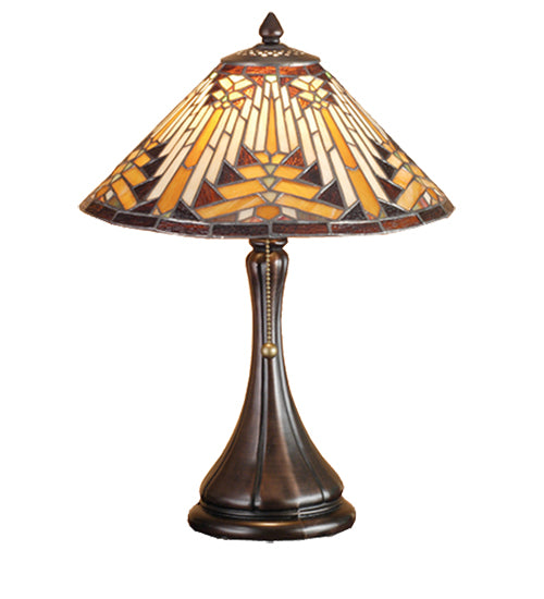 Meyda Tiffany Lighting 66225 Nuevo One Light Accent Lamp Lamp Bronze / Dark