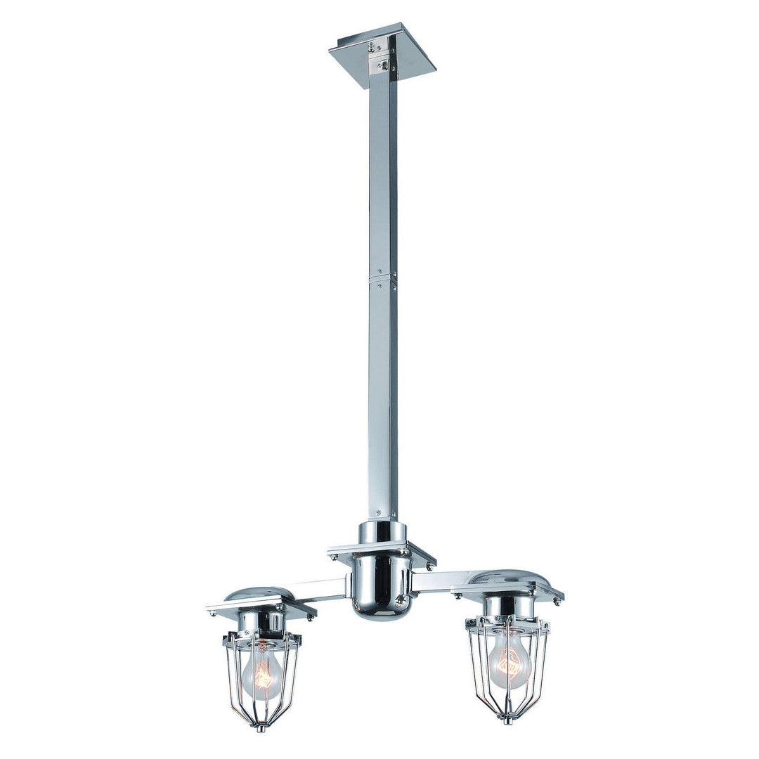 Elegant Kingston 1451D20C Pendant Light - Chrome