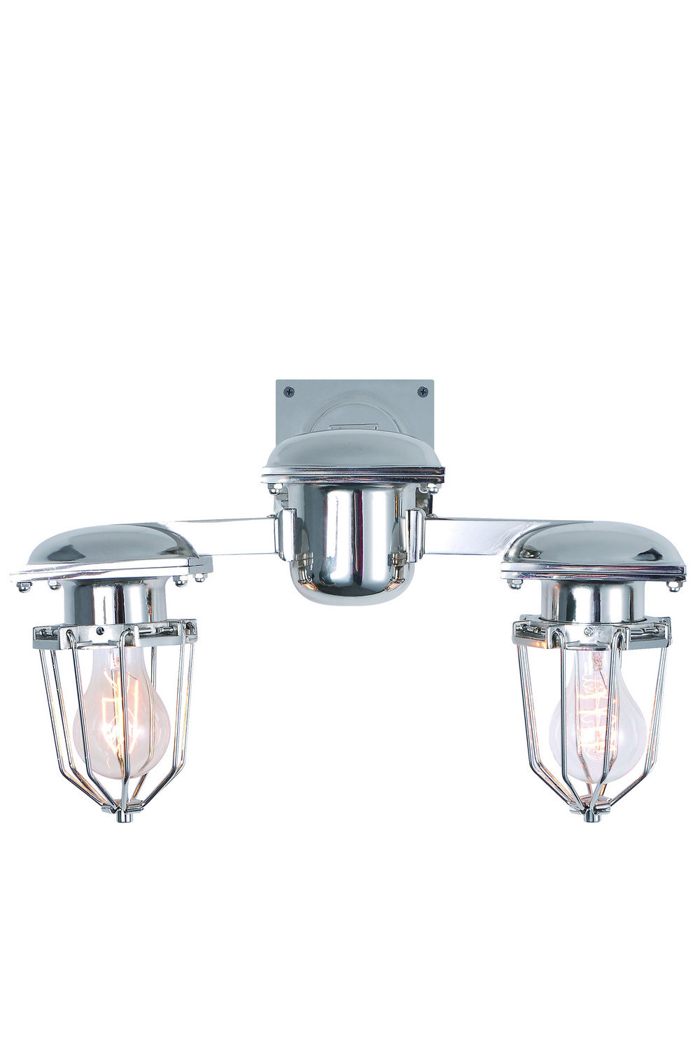 Elegant Kingston 1451W18C Wall Sconce Light - Chrome