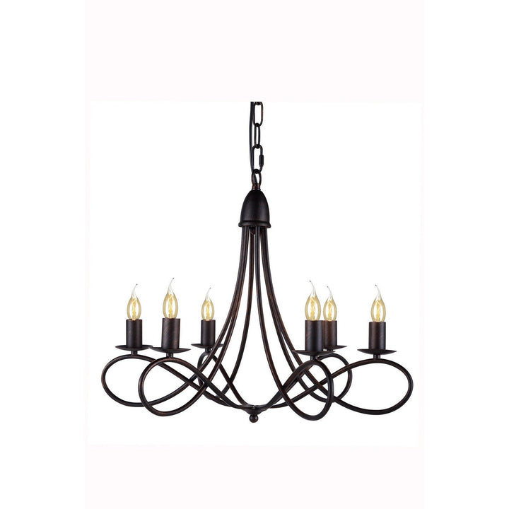 Elegant Lyndon 1452D22DB Chandelier Light - Dark Bronze