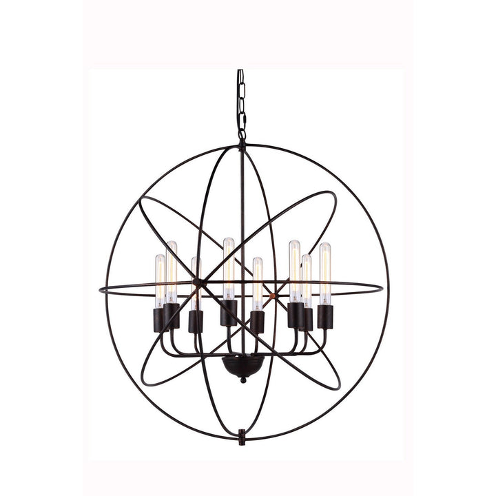 Elegant Vienna 1453D32DB Chandelier Light - Dark Bronze