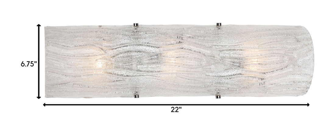 Varaluz Brilliance AC1105 Wall Sconce Light - Chrome