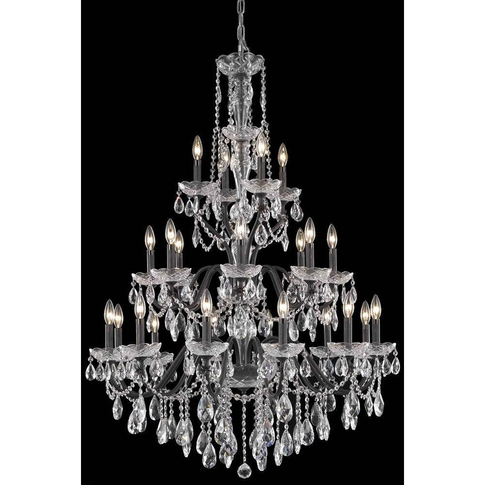 Elegant St. Francis 2016G36DB/RC Chandelier Light - Dark Bronze