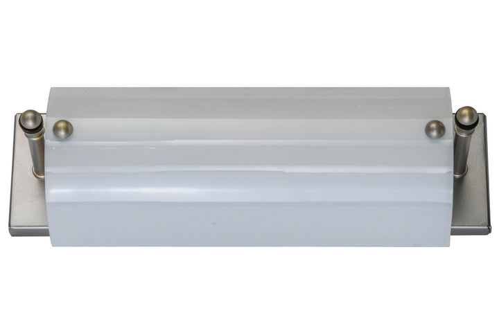 Meyda Tiffany Wallis 112111 Bath Vanity Light 15 in. wide - Nickel