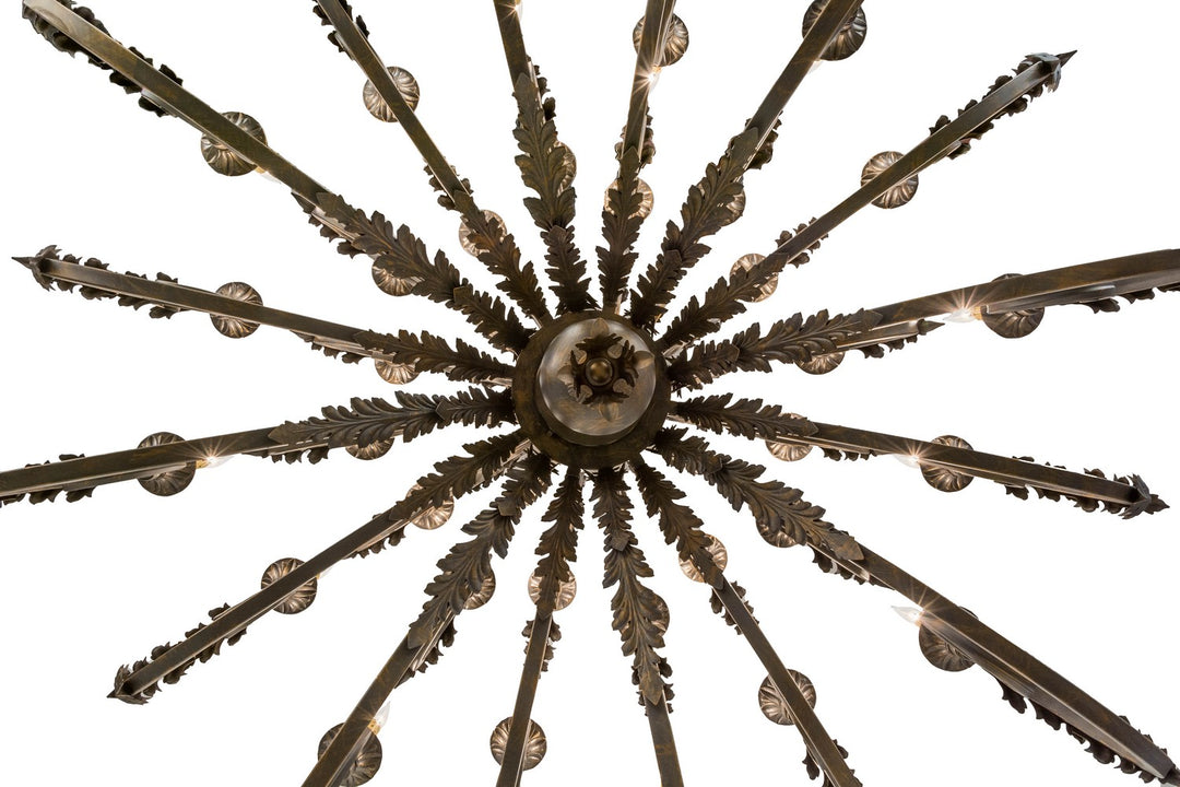 Meyda Tiffany Serratina 116521 Chandelier Light - French Bronzed