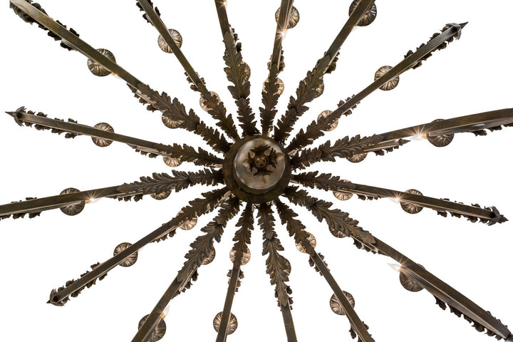 Meyda Tiffany Serratina 116521 Chandelier Light - French Bronzed