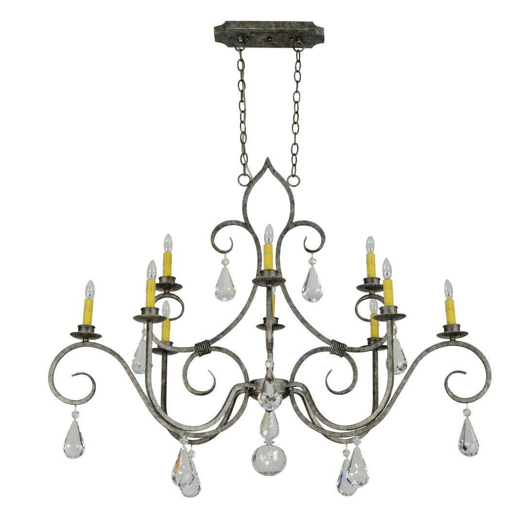 Meyda Tiffany Celine 117638 Pendant Light - Hurricane Shades