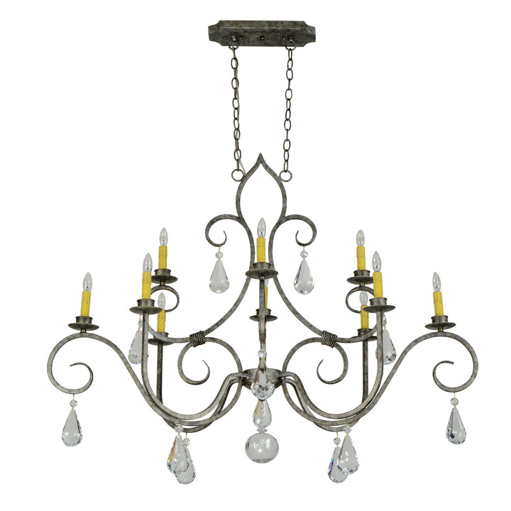 Meyda Tiffany Celine 117638 Pendant Light - Hurricane Shades