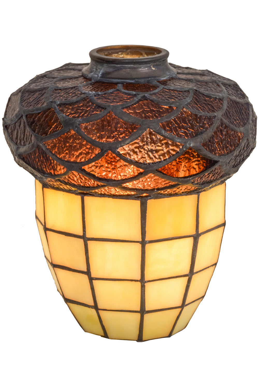 Meyda Tiffany Lighting 126555 Acorn Shade Lamp Shade Bronze / Dark