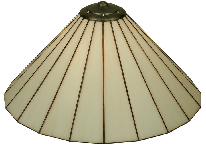 Meyda Tiffany Lighting 135955 Duncan Shade Lamp Shade White