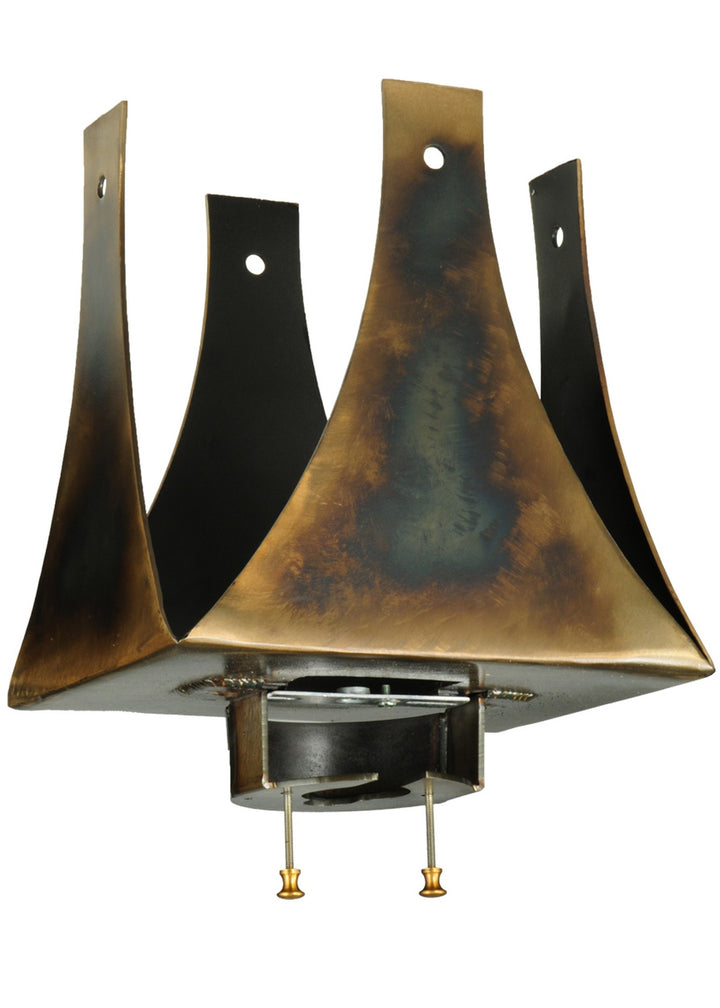 Meyda Tiffany Lighting 138069 Cilindro Lamp Base And Fixture Hardware Utility Light Bronze / Dark