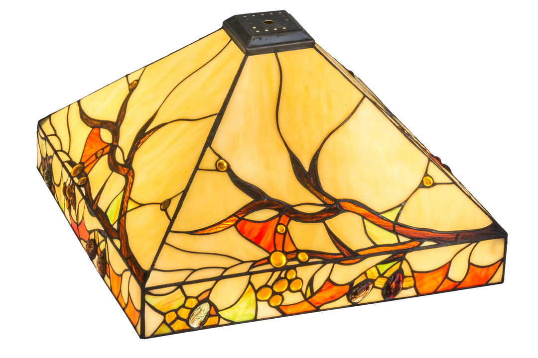 Meyda Tiffany Lighting 138783 Woodland Berries Shade Lamp Shade Bronze / Dark