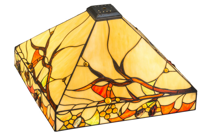 Meyda Tiffany Lighting 138783 Woodland Berries Shade Lamp Shade Bronze / Dark