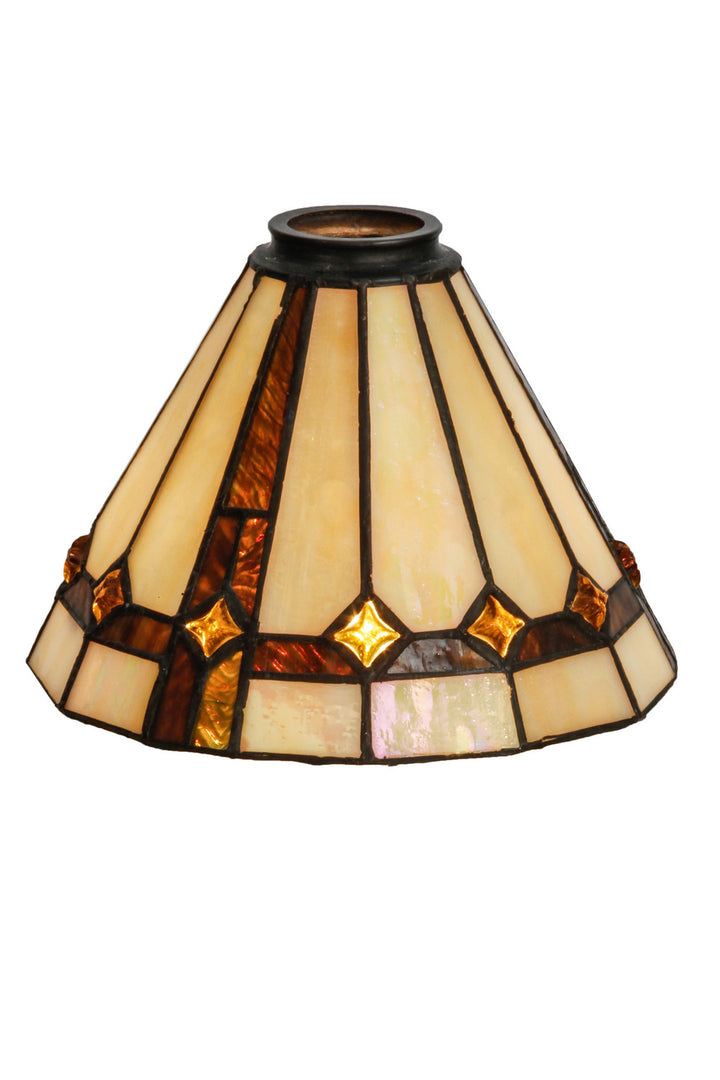 Meyda Tiffany Lighting 138904 Belvidere Shade Lamp Shade Bronze / Dark