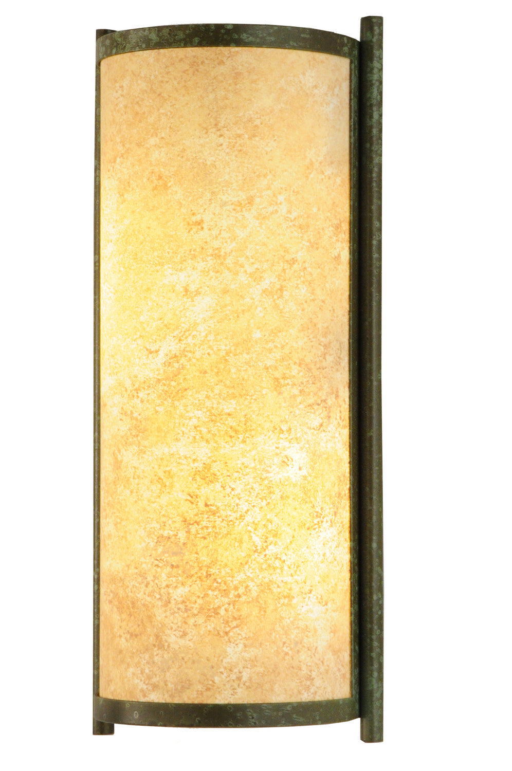 Meyda Tiffany Cilindro 139943 Wall Light - Weathered Brass,Custom