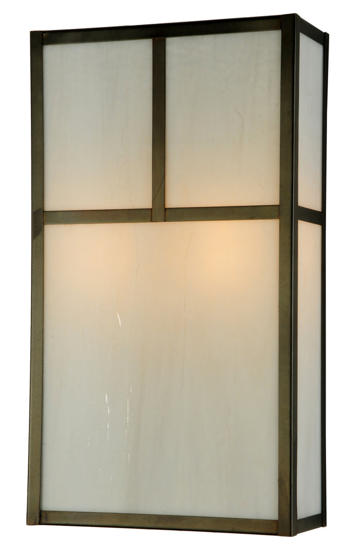 Meyda Tiffany Hyde Park 140767 Wall Light - Craftsman Brown