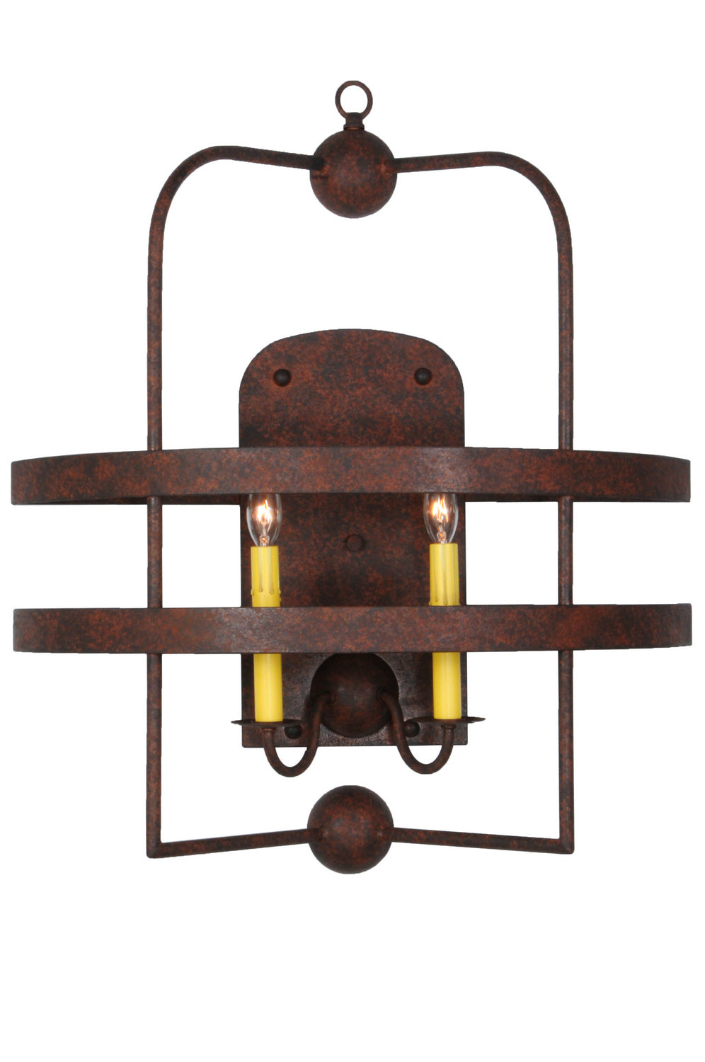 Meyda Tiffany Aldari 142242 Wall Light - Red Rust