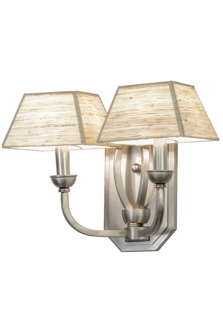 Meyda Tiffany Cesta 142263 Wall Light - Brushed Nickel