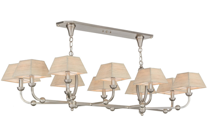 Meyda Tiffany Cesta 142272 Pendant Light - Brushed Nickel