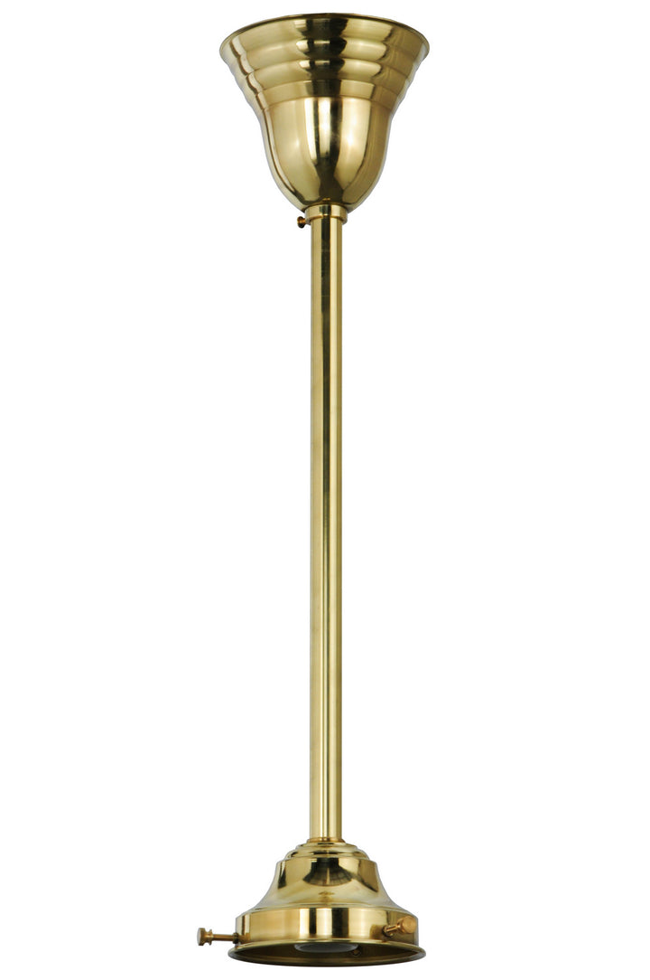 Meyda Tiffany Lighting 143855 Revival One Light Pendant Hardware Utility Light Brass - Polished / Cast