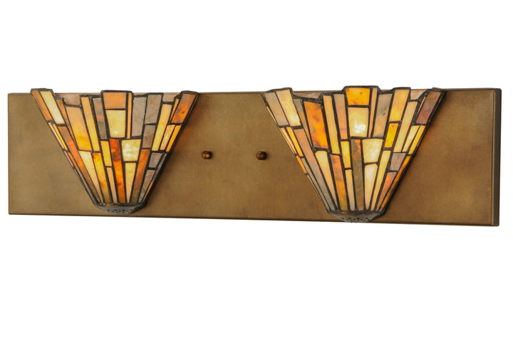 Meyda Tiffany Delta 145112 Bath Vanity Light 24 in. wide - Antique Copper,Custom