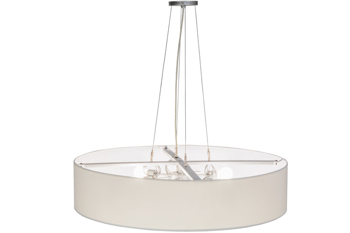 Meyda Tiffany Cilindro 151078 Chandelier Light - Nickel