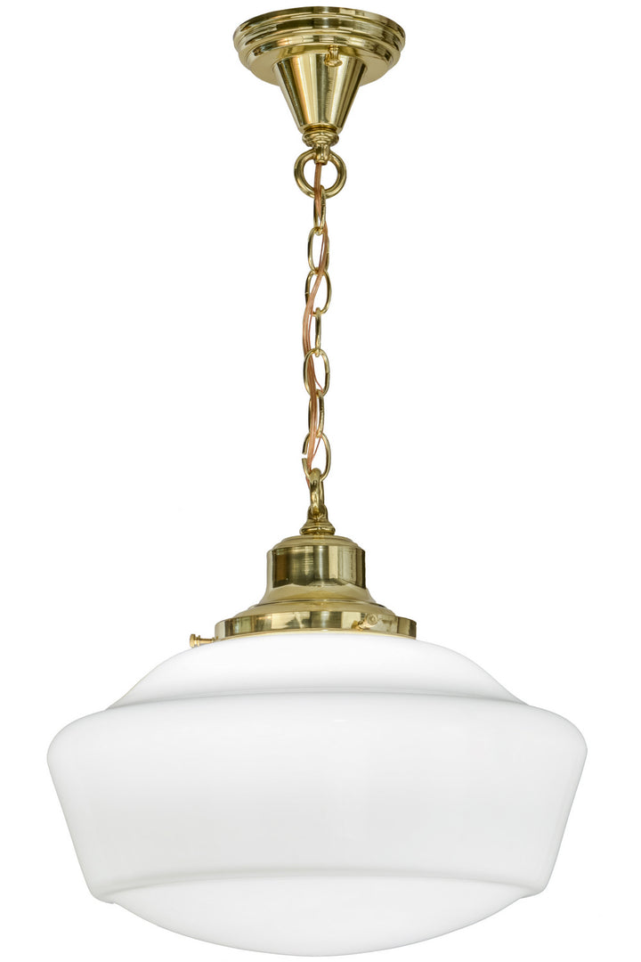 Meyda Tiffany Revival 151550 Pendant Light - Polished Brass