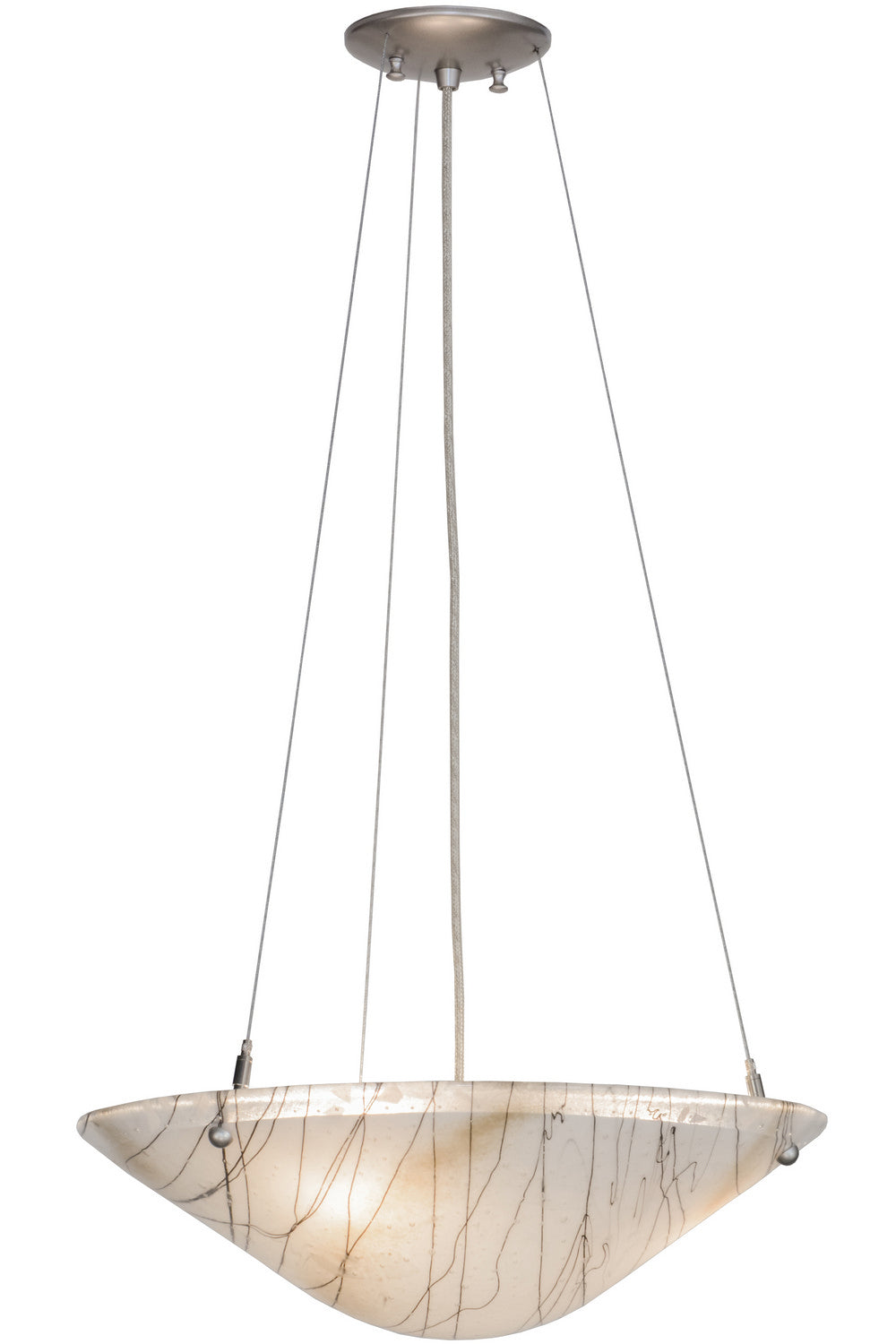 Meyda Tiffany Metro Fusion 151637 Pendant Light - Brushed Nickel
