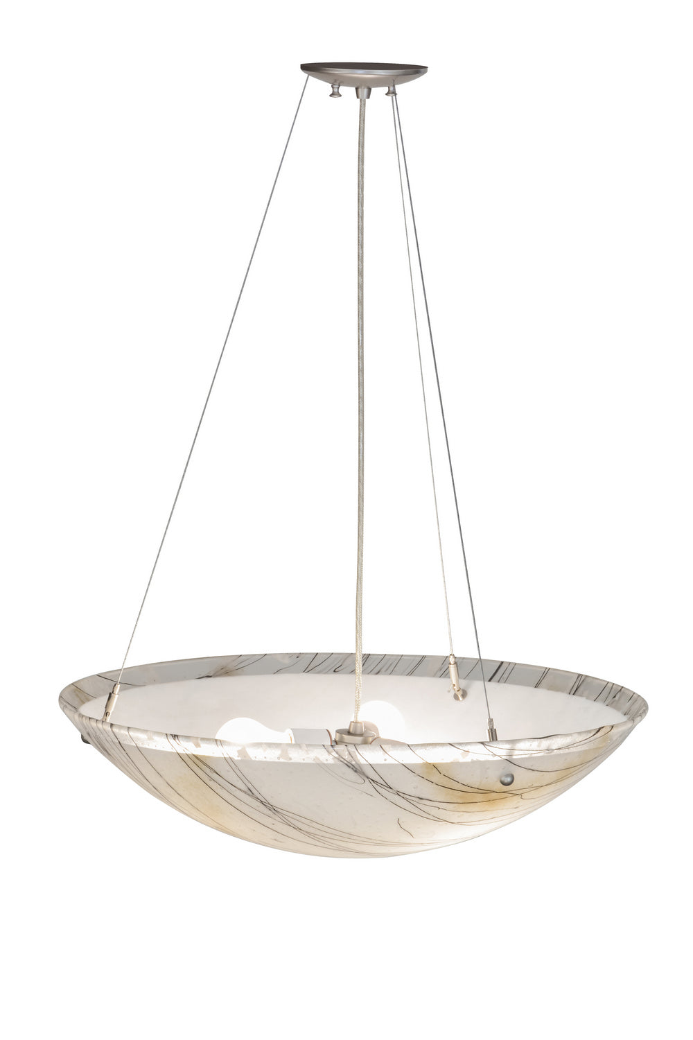 Meyda Tiffany Metro Fusion 151641 Pendant Light - Brushed Nickel