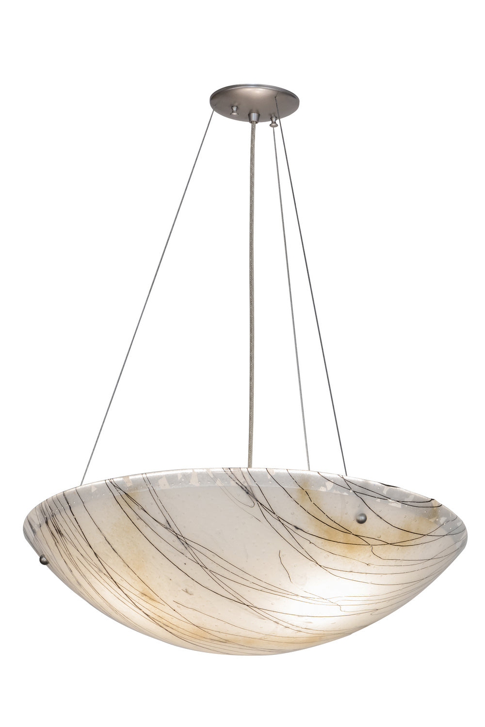 Meyda Tiffany Metro Fusion 151641 Pendant Light - Brushed Nickel