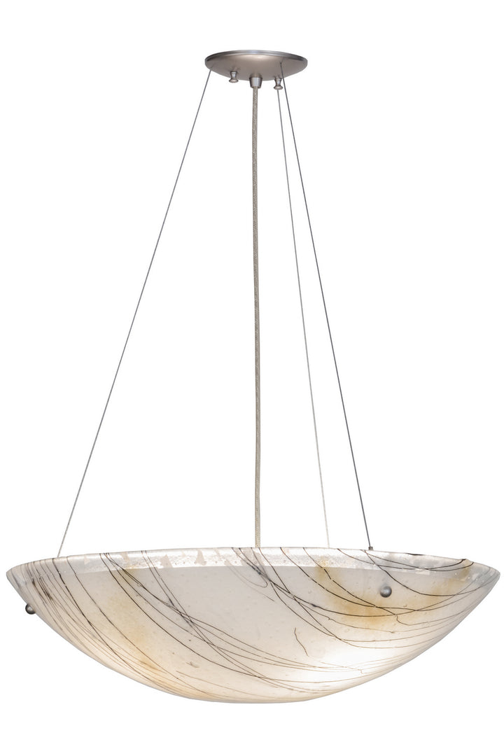 Meyda Tiffany Metro Fusion 151641 Pendant Light - Brushed Nickel