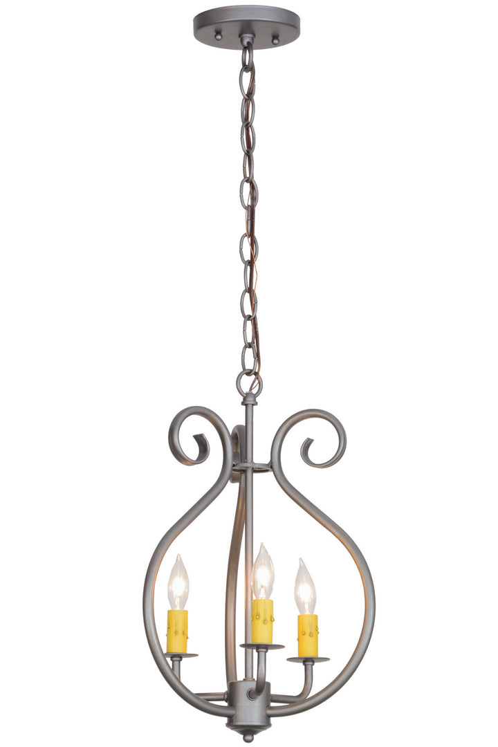 Meyda Tiffany Easton 152814 Chandelier Light - Blackened Pewter