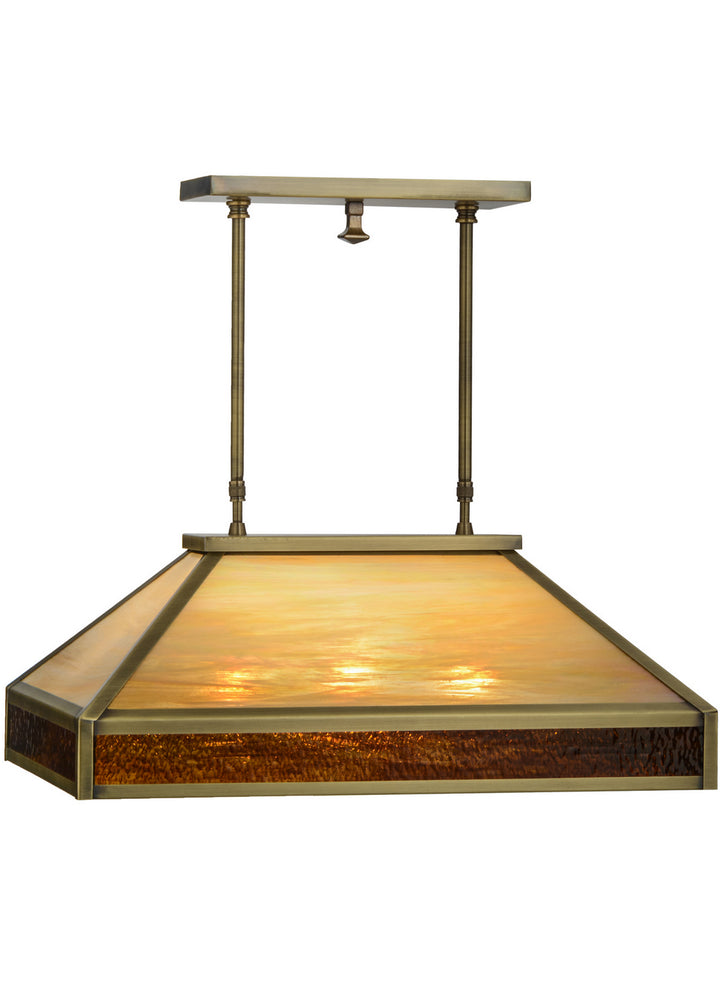Meyda Tiffany Mission 153028 Pendant Light - Antique