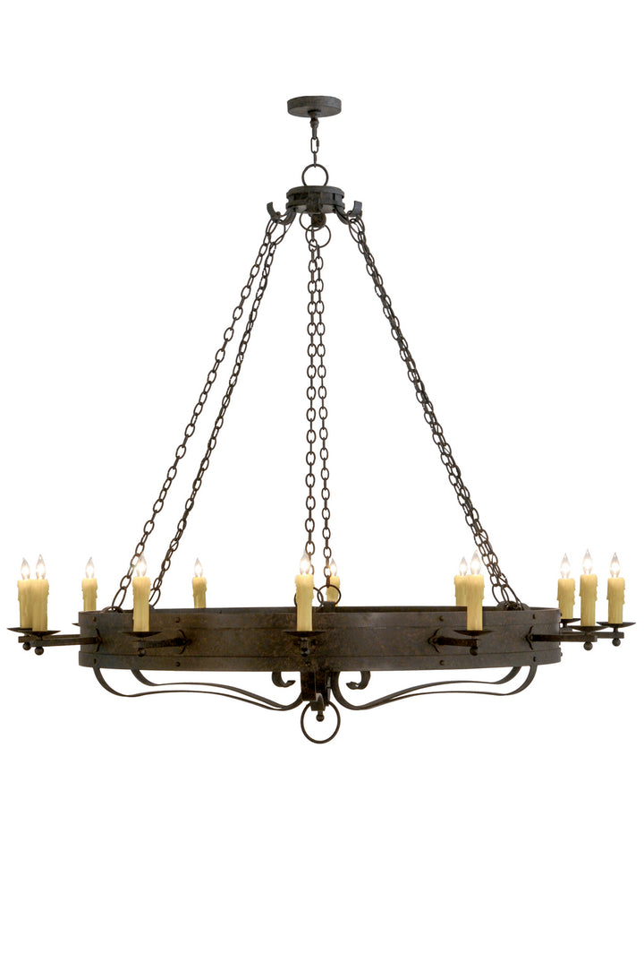 Meyda Tiffany Parnella 153399 Chandelier Light - Antique
