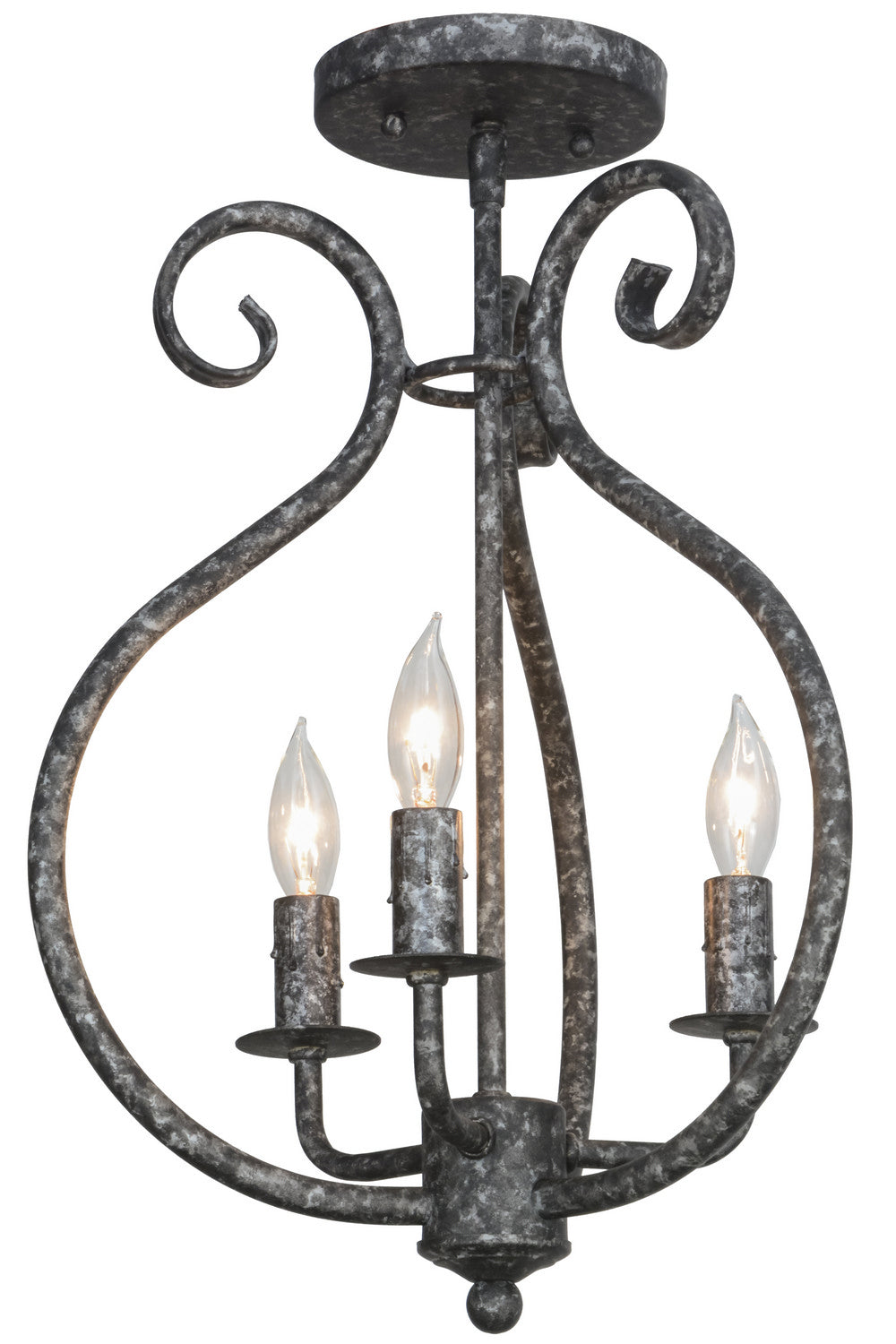 Meyda Tiffany Easton 153438 Pendant Light - Nickel